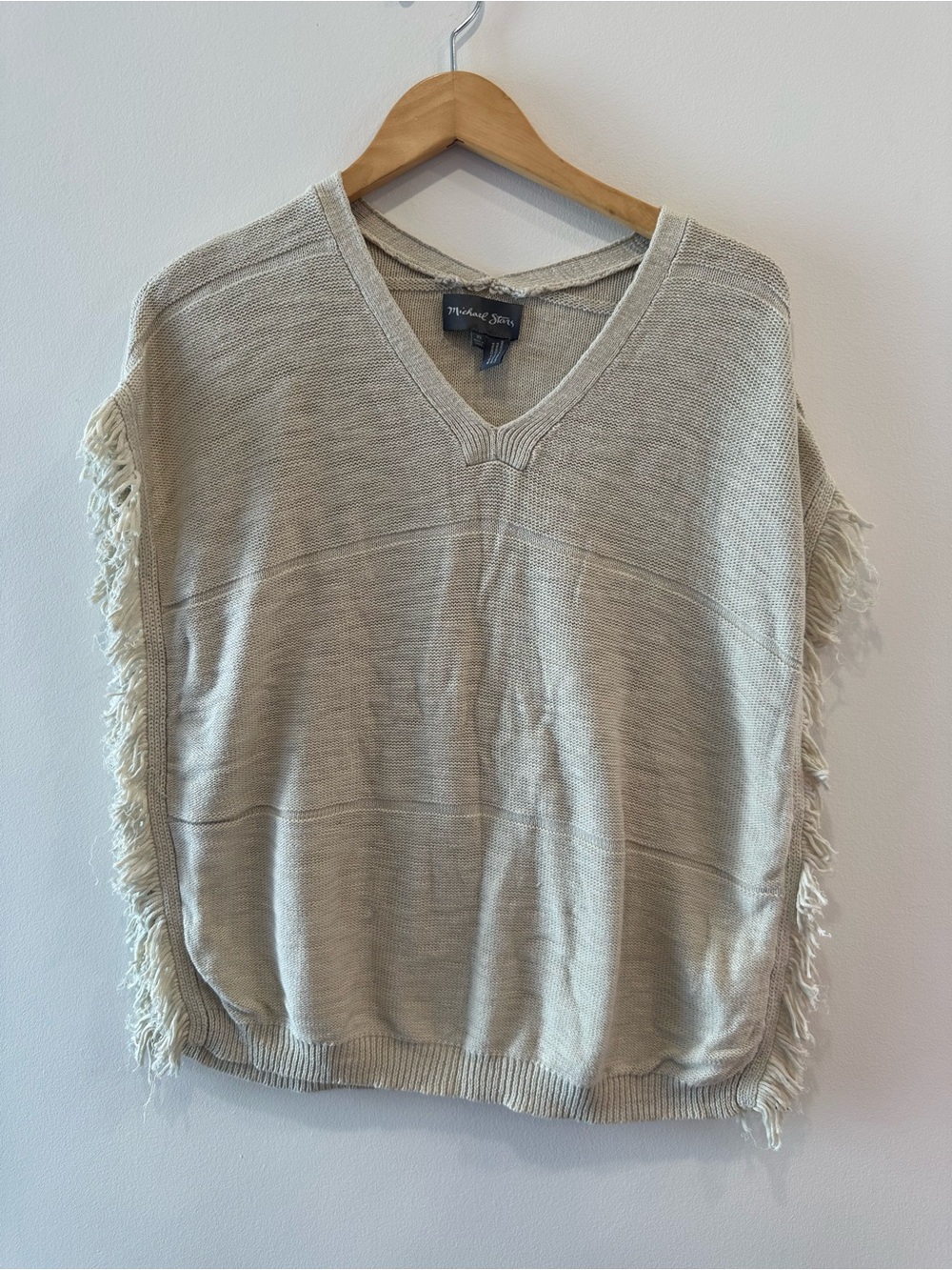 Michael Stars Poncho Vest Sweater